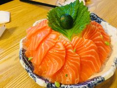 三文鱼刺身-谷村寿司(同福路店)