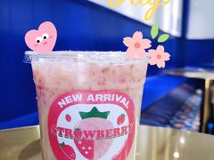 草莓牛乳茶-milkplus·泰式奶茶(较场东路店)