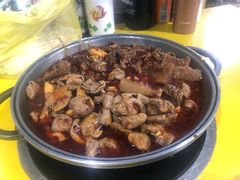 -老红桥炸灌肠牛肚锅烧烤(定福庄店)