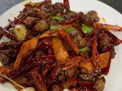 辣炒鸡胗-木兰饭店(市府大路店)