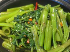 砂锅空心菜-创味·民间海南菜·非遗藤桥排骨(藤桥·免税城店)