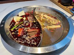 菌汤鸳鸯锅-梯坎老火锅(天禧店)