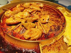 芝士锅底-猪啊牛呀羊啊铜盘烤肉(正大广场店)