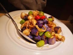 紫山茄拌扇贝-味莊·青岛菜(石老人店)