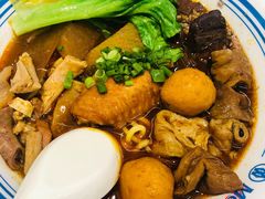 一碗全拼车仔面-敏华冰厅(平安金融中心店)