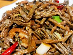 干豆角焖后座肉-我家小馆(悦活荟店)