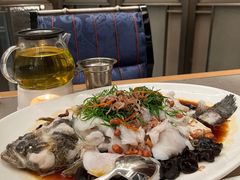 顺德少爷捞起竹笋壳鱼-彩丰楼中餐厅·仁恒洲际酒店