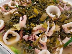酸菜炒鱿鱼-温岭人家(红花北路店)