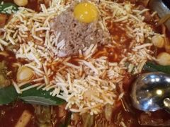 芝士火山炒年糕-包装马车·韩国料理·포장마차