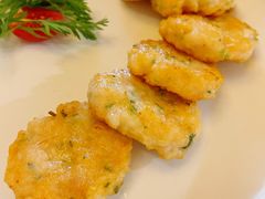 广式招牌煎虾饼-花舍·新派粤菜·西餐·下午茶(亚运村·鸟巢店)