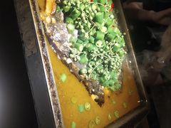 -探鱼·鲜青椒爽麻烤鱼(番禺万达店)