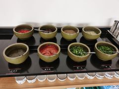 自助调料区-岳合轩老北京涮肉