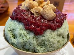 雪花刨冰(绿茶红豆)-巴黎贝甜(凯德MALL望京店)