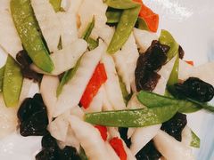 凉瓜山药木耳-天津乾毓德饭庄·清真传统炒菜·海鲜烧烤(咸阳路店)