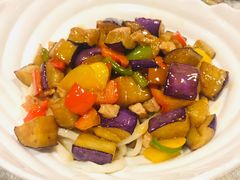 茄子肉丁鸡蛋拌面-文三里屯面馆(三里屯店)