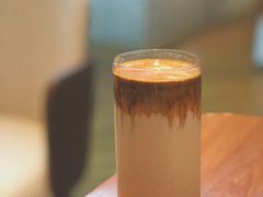 红豆沙拿铁-Line 咖啡(石厦花园店)