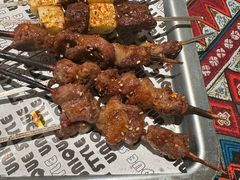 昭通小黄牛肉小把串10串-火塘云南烧烤大排档