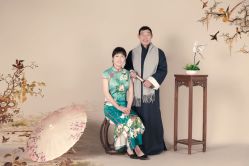 -时光纪亲子全家福照相馆(静安店母女写真父母纪念照)