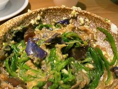 皮蛋青椒擂茄子-费大厨辣椒炒肉(皇庭广场店)