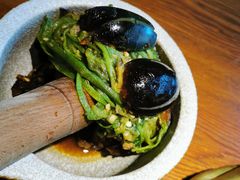 皮蛋青椒擂茄子-炊烟小炒黄牛肉(东庆街店)