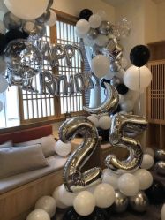 -七月气球布置订婚·宝宝宴· 求婚·生日布置(二七万达店)