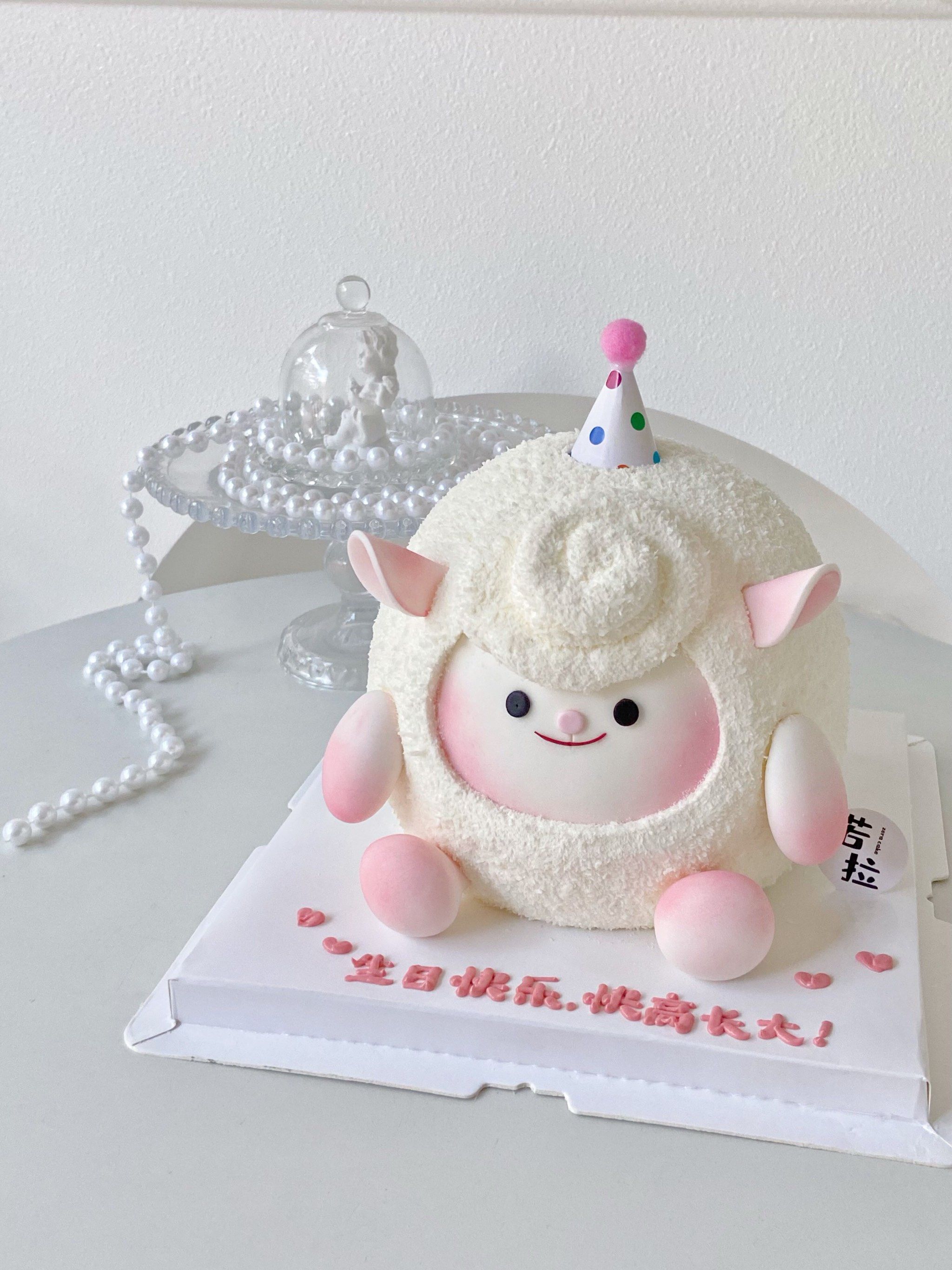 超可爱的dongdong羊蛋糕!