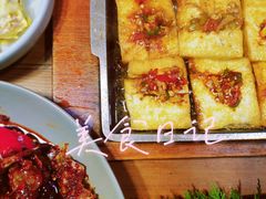 石板煎豆腐-草家酱蟹炭火烤肉店(珲春南路一店)
