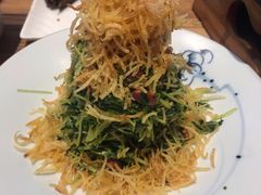 巧拌豆苗-四季民福烤鸭店(前门廊房二条店)
