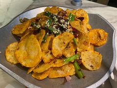 干锅土豆片-茅庐川菜(青岛凯德店)