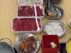 -杨老板·海鲜集市火锅·鲜切牛肉(中防万宝店)