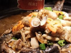 鲜青椒牛蛙哈哈烤鱼-探鱼·鲜青椒爽麻烤鱼(中山大信新都汇店)