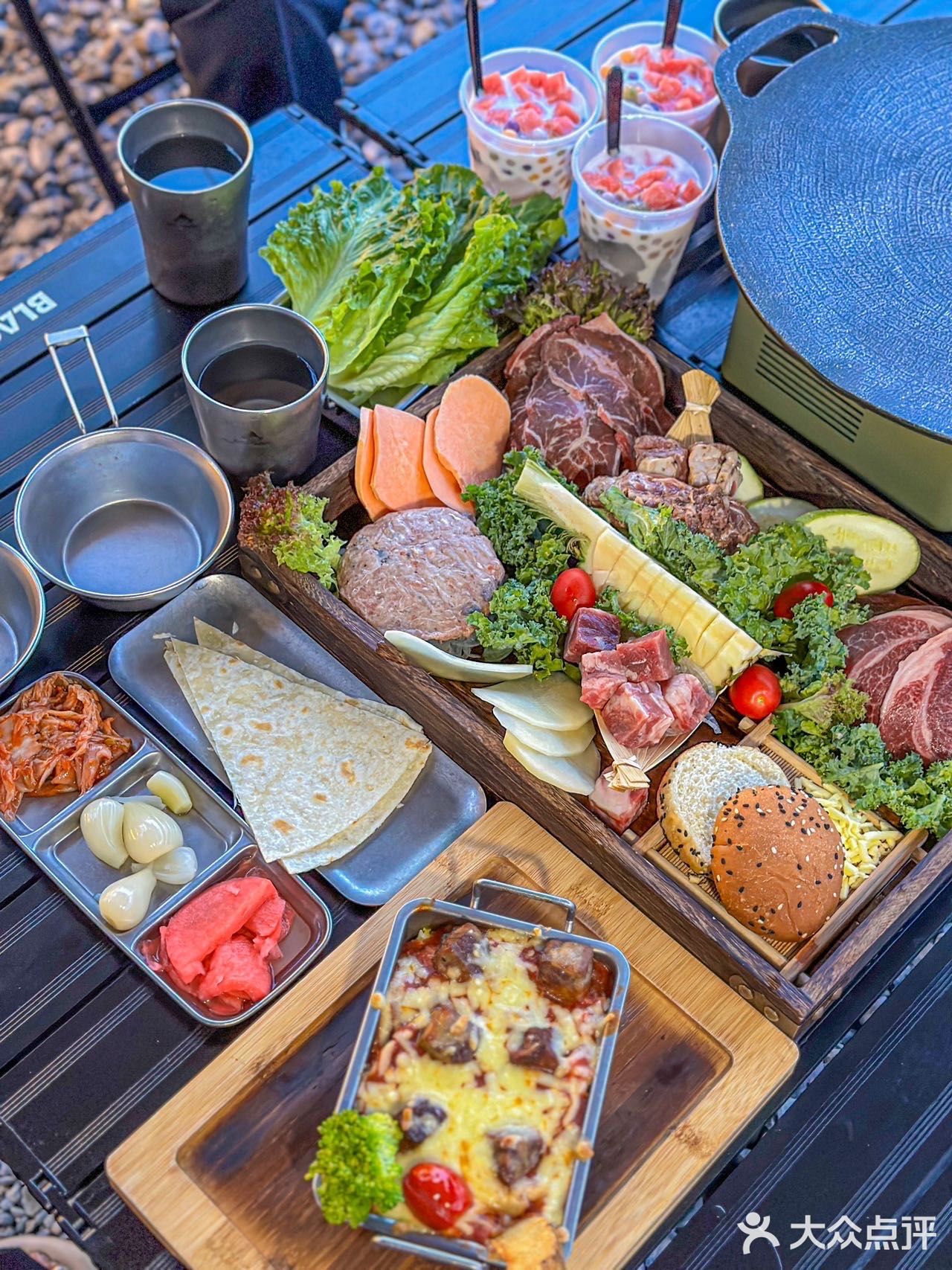 中山！！落日烤肉和露营！也太美好了