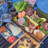 中山！！落日烤肉和露营！也太美好了