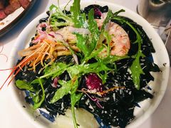 大虾海鲜墨鱼汁扁面-打趸BTC·Breaktime cafe(北京路店)