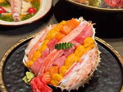 帝王蟹甲海胆海鲜饭-蟹犇前•帝王蟹雪蟹(陆家嘴店)