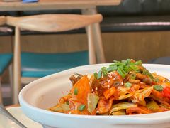 辣酱八爪鱼五花肉-大同江朝鲜菜•长春地标美食(绿园吾悦广场店)