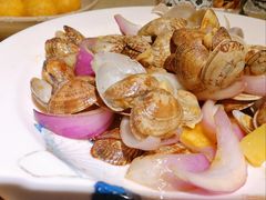 干炒花甲-休记光头香辣蟹干锅店(衣冠庙店)