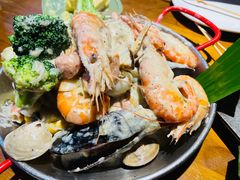 手抓海鲜蒜香奶油味-仓库南洋海鲜小排档(柳河路店)