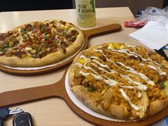 培根多多肉香粉松土豆比萨-达美乐比萨(板井路店)