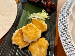 墨鱼饼叉烧双拼-常来小聚·广州非遗传承餐厅(高德置地店)