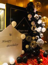 -七月气球布置订婚·宝宝宴· 求婚·生日布置(二七万达店)