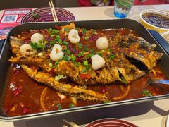 荔枝香辣清江鱼-鱼酷活鱼烤鱼(恒隆广场店)