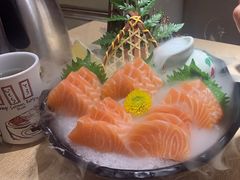厚切深海三文鱼刺身-万岁寿司(芳村店)