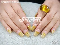 点击看大图 金色人鱼-STAR美甲店