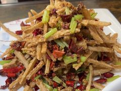 干煸藕丝-神仙钵湘香土菜馆(光华路店)