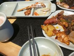 餐具摆设-九寸钉自助·炭火烤肉烧烤(欧乐时尚广场店)