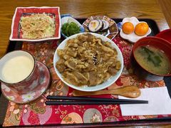 寿喜烧牛肉饭套餐-寿喜屋日式定食