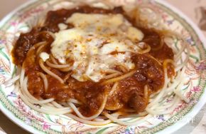 Italian Meat Sauce Baked Pasta