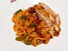 红烩番茄板烧鸡排意面-萨贝尔意式餐厅(信利广场店)