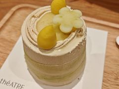青苹果柚子白茶蛋糕-théATRE 茶聚场(王府中環店)